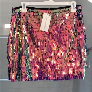 Dolls Kill Sequin Skirt